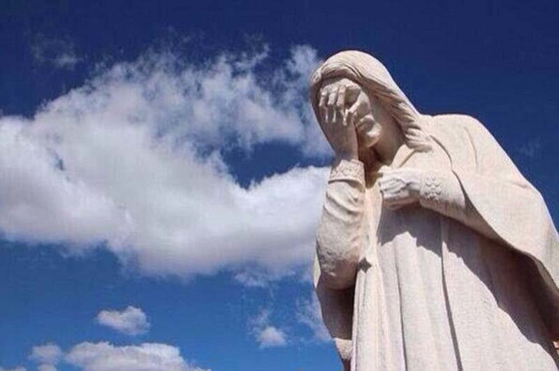 christ facepalm