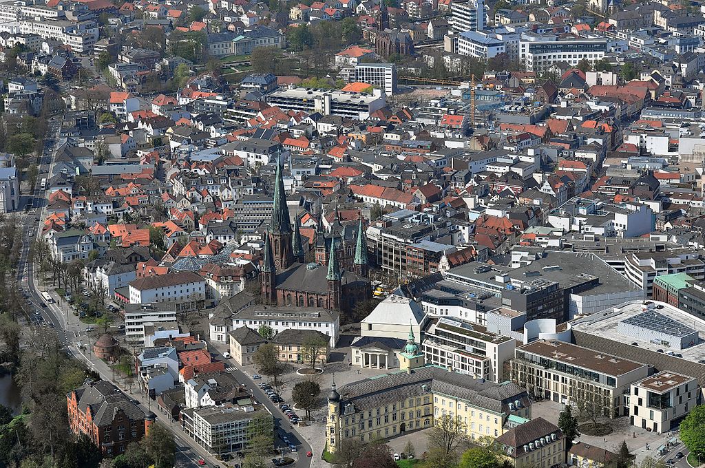 Oldenburg im Überflug