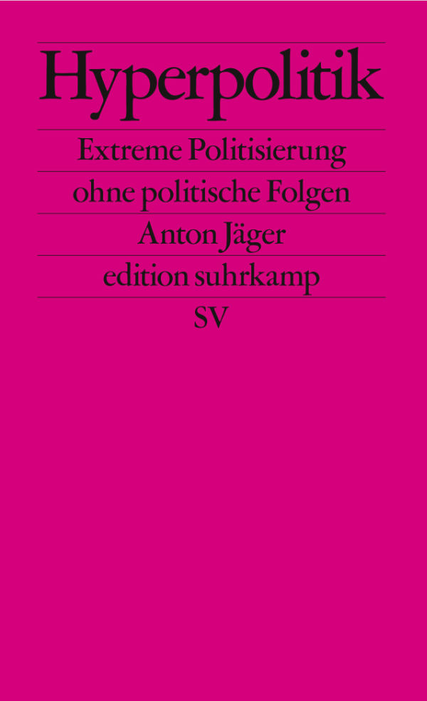 Cover Hypoerpolitik, Edition Suhrkamp