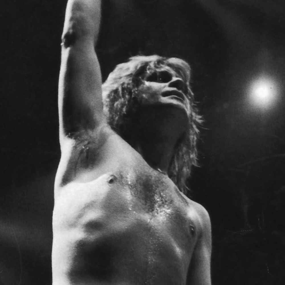 Ozzy Osbourne während der Diary of a Madman Tour (1982)